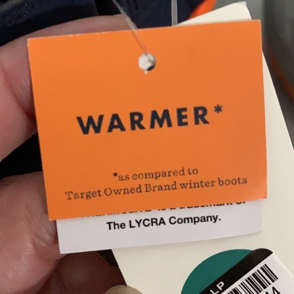 Cat &Jack waterproof boots NWT Velcro close Sz 2 - Picture 10 of 13